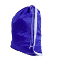 Custom hotel oversize durable folding heavy duty dirty nylon drawstring bag